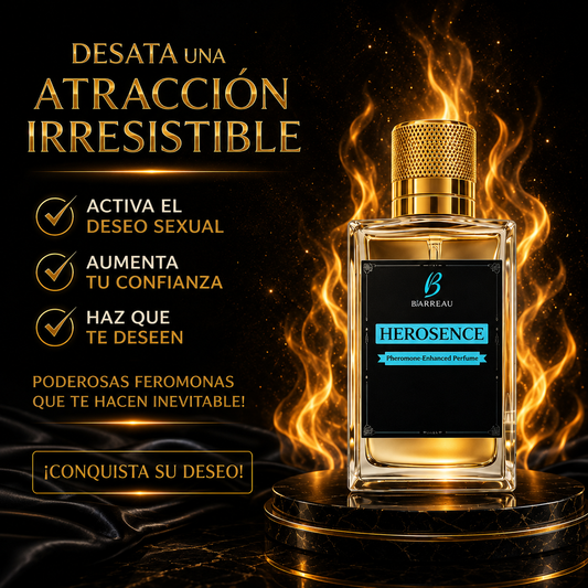 Herosence 100ml perfume con feromonas que despierta tu poder de atracción 🔥